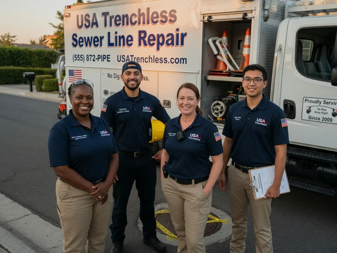 Sewer Line Repair company in New Bedford, PA